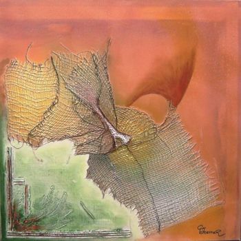 Peinture intitulée " LE NOEUD  GORDIEN" par Guy Stoeffler, Œuvre d'art originale