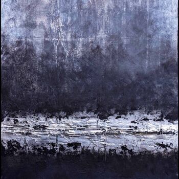 Картина под названием "Radiant Darkness" - Jules, Подлинное произведение искусства, Акрил Установлен на Деревянная рама для…