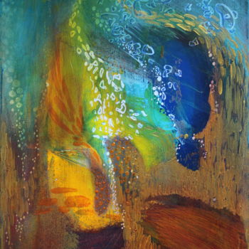 "Colors of the wind" başlıklı Tablo Julianna Dávid tarafından, Orijinal sanat, Akrilik