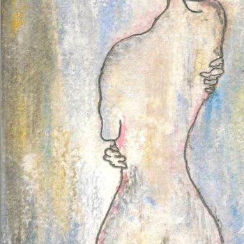 Malarstwo zatytułowany „nude-001.jpg” autorstwa Juli Southmayd, Oryginalna praca, Olej
