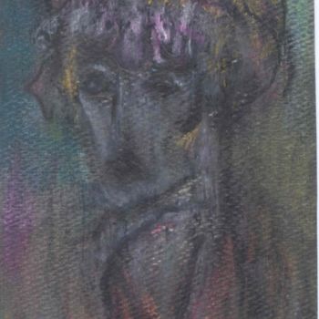 Painting titled "Lady" by Juli Southmayd, Original Artwork