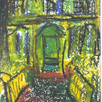 Painting titled "House (2)" by Juli Southmayd, Original Artwork