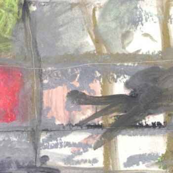 Painting titled "pidgeon" by Juli Southmayd, Original Artwork