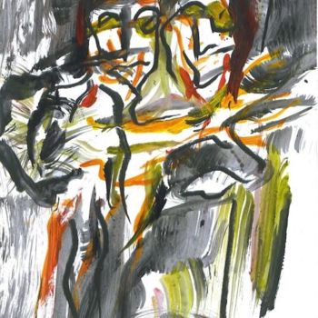Painting titled "couple" by Juli Southmayd, Original Artwork