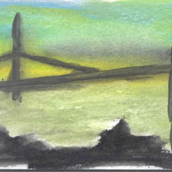 Peinture intitulée "bridge" par Juli Southmayd, Œuvre d'art originale