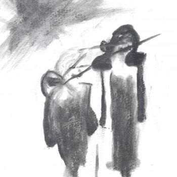 「Couple」というタイトルの絵画 Juli Southmaydによって, オリジナルのアートワーク