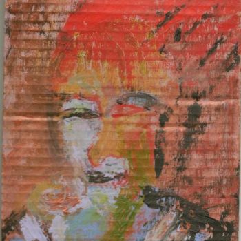 Pintura intitulada "Redhead" por Juli Southmayd, Obras de arte originais