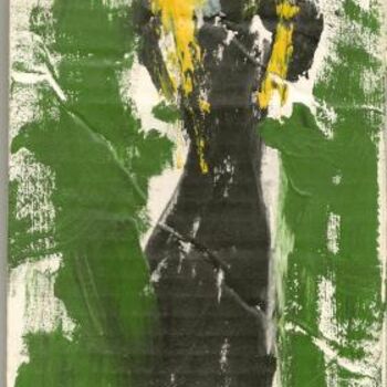 Painting titled "Black Dress 2" by Juli Southmayd, Original Artwork