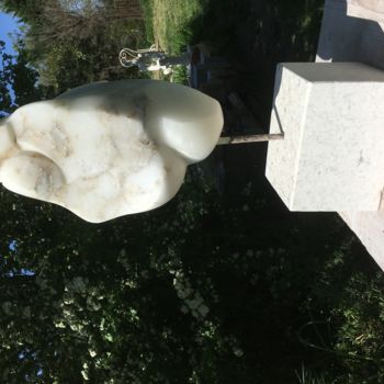 Sculpture titled "Gypse" by Julia Ardaillon, Original Artwork, Stone