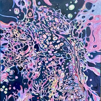 Pittura intitolato "abstract art oil pa…" da Julia Brinkfrau, Opera d'arte originale, Olio