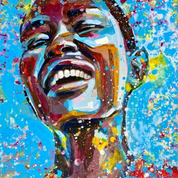 Malarstwo zatytułowany „african american ar…” autorstwa Julia Brinkfrau, Oryginalna praca, Akryl