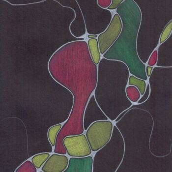 Рисунок под названием ""Proud" from the "S…" - Julia Cherekaeva, Подлинное произведение искусства, Цветные карандаши