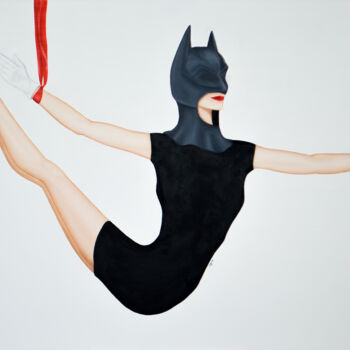 Malerei mit dem Titel ""Justice"" von Julia Dogan, Original-Kunstwerk, Öl
