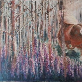 Peinture intitulée "Воля" par Julia Savytskas, Œuvre d'art originale, Huile Monté sur Châssis en bois