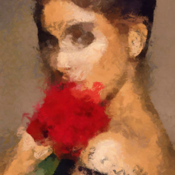 Painting titled "Bella" by Julia Yaseva, Original Artwork, Oil
