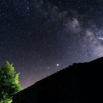 Photographie intitulée "Corsican Milky Way" par Julie Beretti, Œuvre d'art originale, Photographie numérique