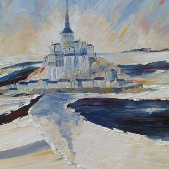 Malerei mit dem Titel "" Le Bateau ivre "" von Julie Pioch, Original-Kunstwerk, Öl