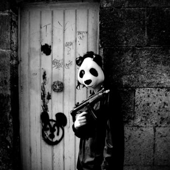 Fotografie mit dem Titel "Panda" von Julie Magne, Original-Kunstwerk