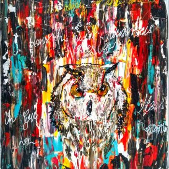 Painting titled "chant.jpg" by Julie Maryline, Original Artwork, Acrylic