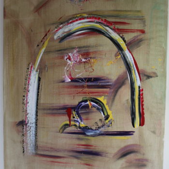 Pintura intitulada "Passage" por Julien Paterne, Obras de arte originais, Acrílico