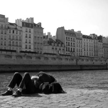 Photography titled "Couple des bords de…" by Jusama, Original Artwork