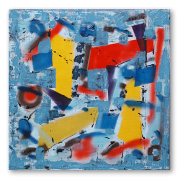 Peinture intitulée "Le Rayol" par Juliette Gallas, Œuvre d'art originale, Acrylique