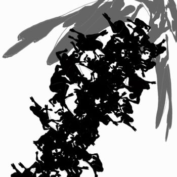 Цифровое искусство под названием "Botanical 6" - Jun-Jun Sta. Ana, Подлинное произведение искусства