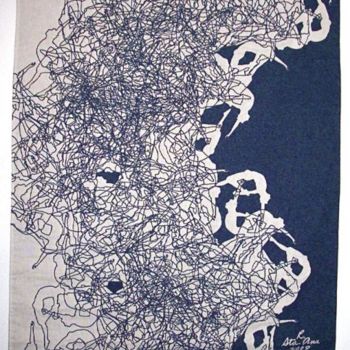 Artes digitais intitulada "Flyer Tapestry" por Jun-Jun Sta. Ana, Obras de arte originais