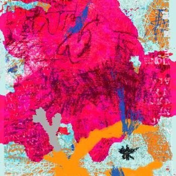 Artes digitais intitulada "PinkAbstract.jpg" por Jun-Jun Sta. Ana, Obras de arte originais