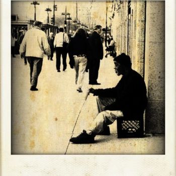 "Chicago Beggar" başlıklı Fotoğraf Jun-Jun Sta. Ana tarafından, Orijinal sanat