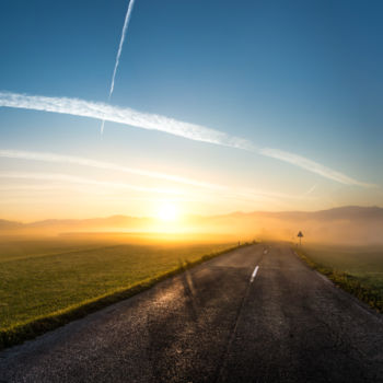 Photographie intitulée "Golden morning" par Jure Kralj, Œuvre d'art originale, Photographie numérique