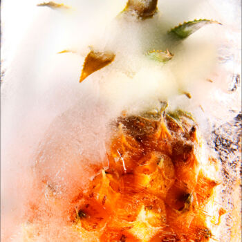 Photographie intitulée "Ananas 2" par Jürgen Haffa (creator), Œuvre d'art originale, Photographie numérique Monté sur Alumin…