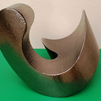 Скульптура под названием "i-yingyang L flashc…" - Jurgen Liedel, Подлинное произведение искусства, Мультимедиа