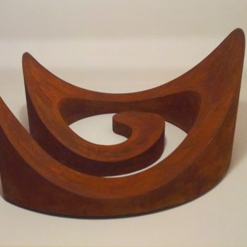 Sculpture intitulée "tourbillon L" par Jurgen Liedel, Œuvre d'art originale, Techniques mixtes