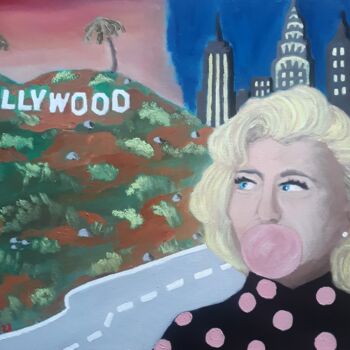 Painting titled "California Dreamin" by Justin Myers, Original Artwork, Oil