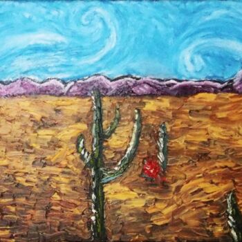 绘画 标题为“American desert” 由Justin Myers, 原创艺术品, 油