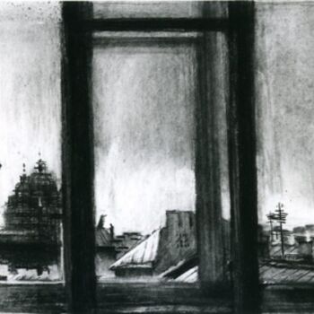 Σχέδιο με τίτλο ""Окно"" από Юлия Кокуева, Αυθεντικά έργα τέχνης