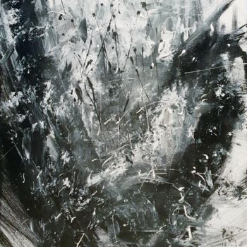 Malerei mit dem Titel "Storm" von Jutta Christandl, Original-Kunstwerk, Acryl