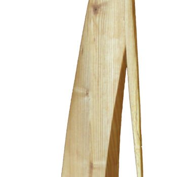雕塑 标题为“Jet de Genève, scul…” 由Philippe Juttens, 原创艺术品, 木