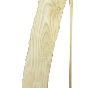 Скульптура под названием "Jet de Genève, scul…" - Philippe Juttens, Подлинное произведение искусства, Дерево