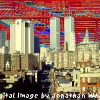 Arts numériques intitulée "Lower Manhattan SoH…" par Jonathan White, Œuvre d'art originale