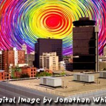 Digital Arts με τίτλο "Rochester Skyline 3…" από Jonathan White, Αυθεντικά έργα τέχνης