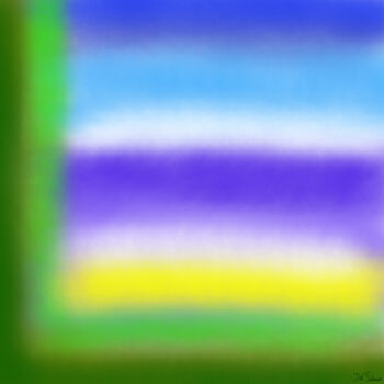 Digitale Kunst mit dem Titel "Tarde Púrpura" von J.W. Sidonio, Original-Kunstwerk, Digitale Malerei