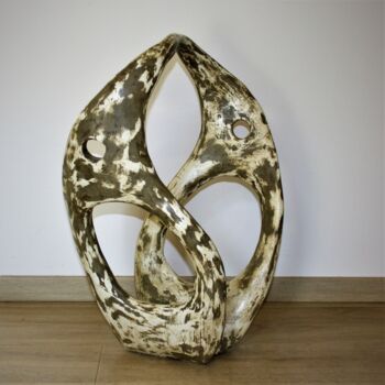Sculpture intitulée "Toi mon Toi" par Jean-Yves Petit (JYP), Œuvre d'art originale, Ciment