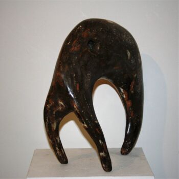 Sculpture intitulée "Expectative" par Jean-Yves Petit (JYP), Œuvre d'art originale, Béton