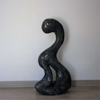 Sculpture titled "ZEN" by Jean-Yves Petit (JYP), Original Artwork, Cement