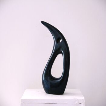 Escultura intitulada "Virgule Eternelle" por Jean-Yves Petit (JYP), Obras de arte originais, Bronze
