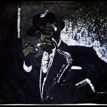 Painting titled "coleman hawkins 2014" by Katarzyna Moląg, Original Artwork, Other