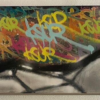Картина под названием "K.sur rocks" - K.Sur, Подлинное произведение искусства, Акрил