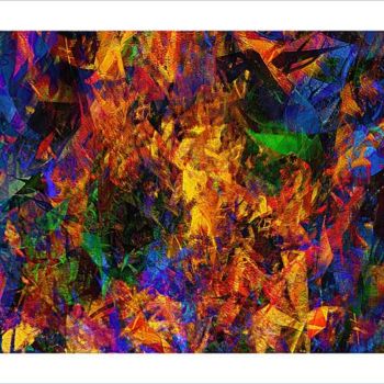 Digital Arts titled "FUEGO" by Pix-Peinture Kabuki, Original Artwork